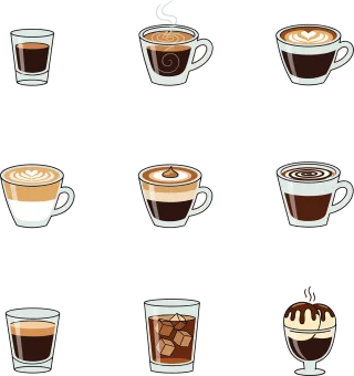Coffee Drink Beverage Stickdatei