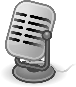 Microphone Speech Music Stickdatei
