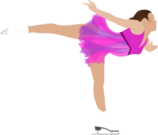 Figure skating Skater Skating Stickdatei – Essen & Trinken