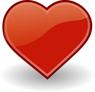 Favorite Heart Love Stickdatei
