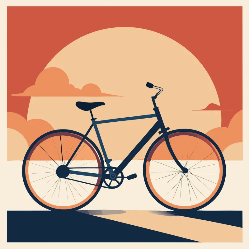Bicycle Transport Wheels Stickdatei – Fahrzeuge