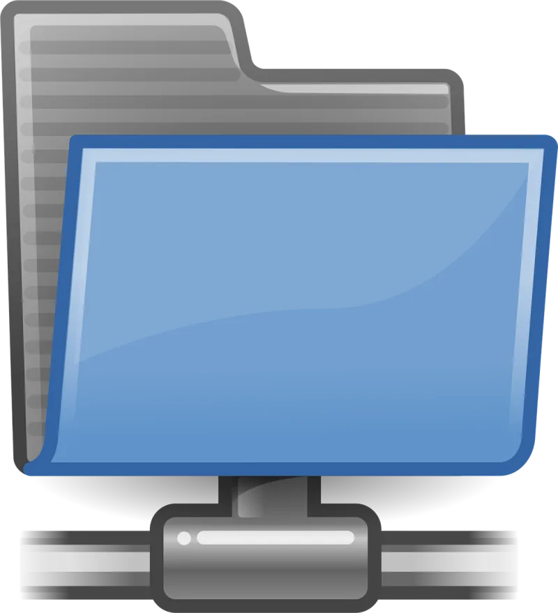 Icon Folder Network Stickdatei – Natur