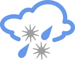 Snowy Snow Snow flakes Stickdatei – Weihnachten