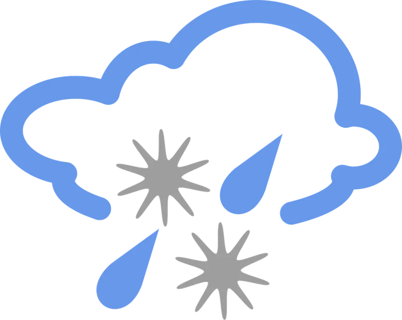 Snowy Snow Snow flakes Stickdatei – Weihnachten