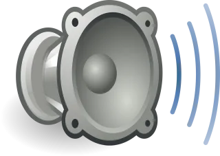 Speaker Volume Loud Stickdatei