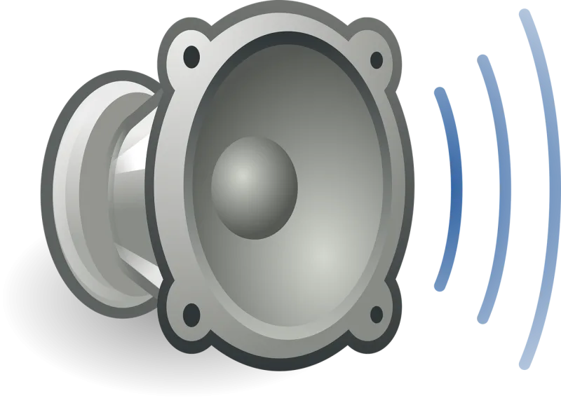 Speaker Volume Loud Stickdatei – Natur
