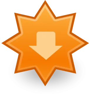Download Arrow Down Stickdatei