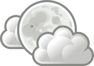 Moon Full moon Nature Stickdatei