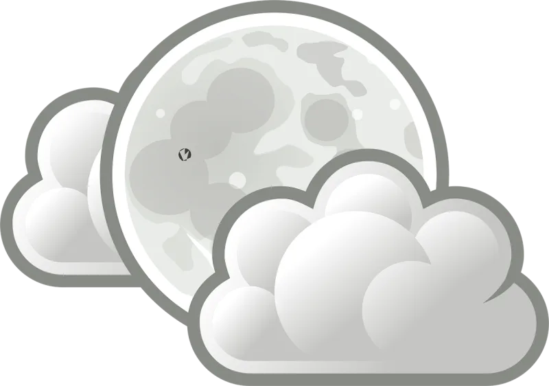 Moon Full moon Nature Stickdatei – Natur