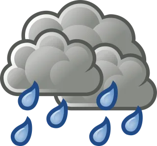 Rain Heavy rain Cloudy Stickdatei