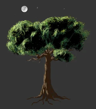 Vector art Realistic Tree Stickdatei