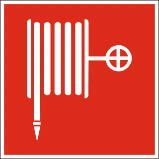 Fire hose Fire-extinguisher Red Stickdatei