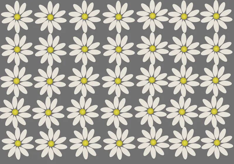 Flower background Margaritas Design Stickdatei – Blumen