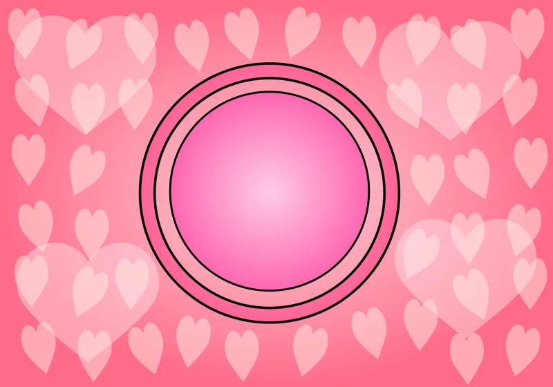 Love card Copy space Greeting card Stickdatei – Herzen & Liebe