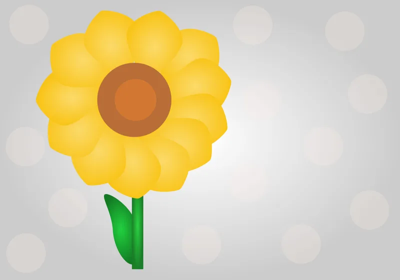Sunflower Nature Flower Stickdatei – Blumen