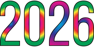 Year Party 2026 Stickdatei – Herzen & Liebe