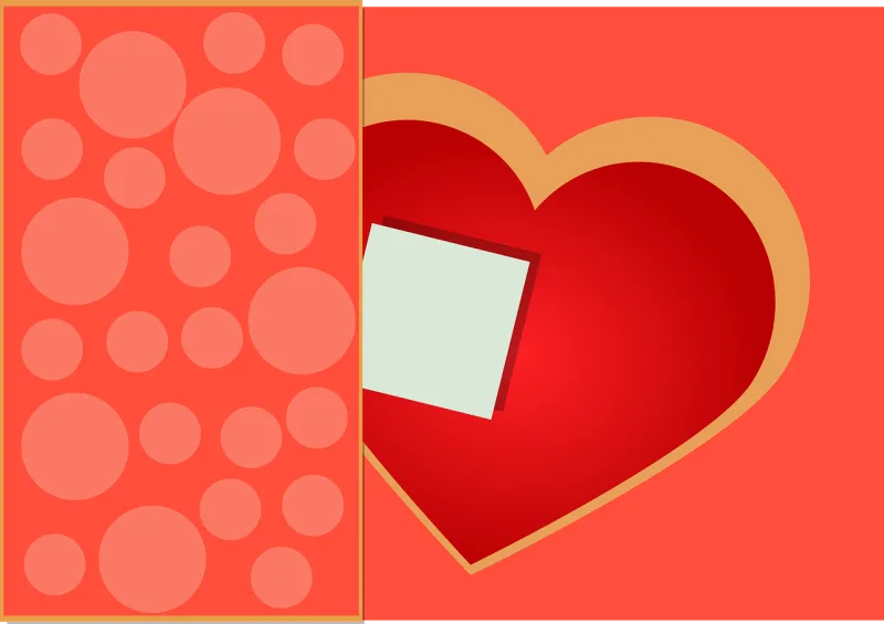 Love card Card Heart Stickdatei – Herzen & Liebe