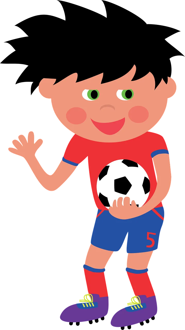 Football Footballer Ball Stickdatei – Sport