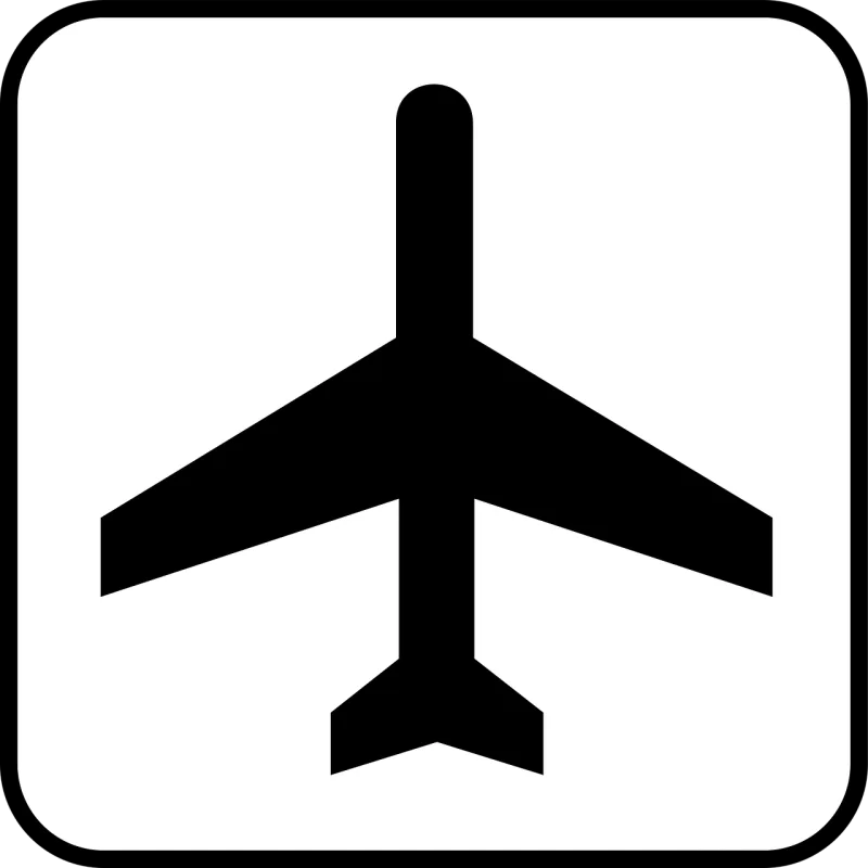 Airplane Plane Aircraft Stickdatei – Kinder