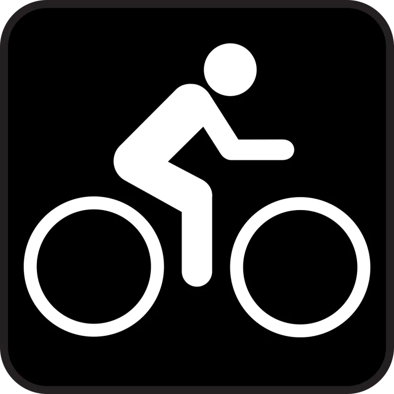 Biking Bike Bicycle Stickdatei – Fahrzeuge