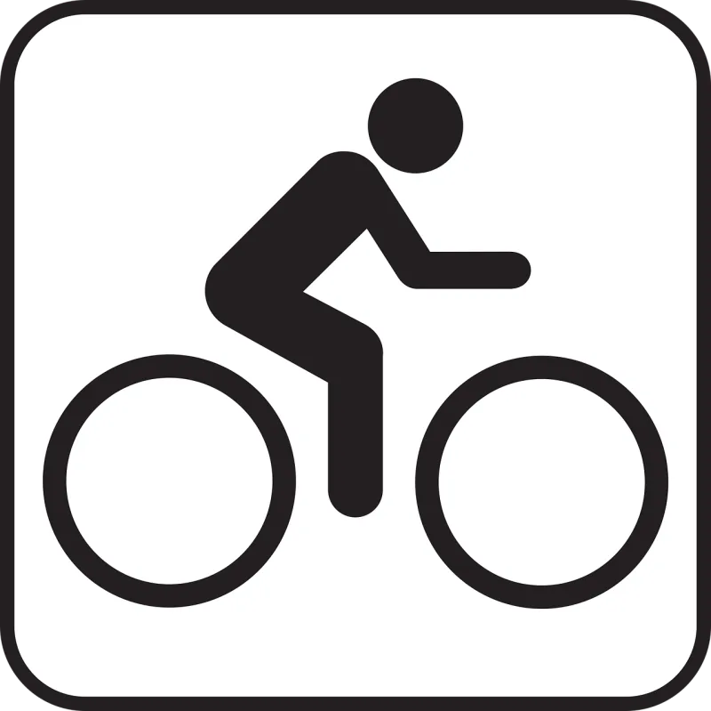 Biking Bike Bicycle Stickdatei – Sport