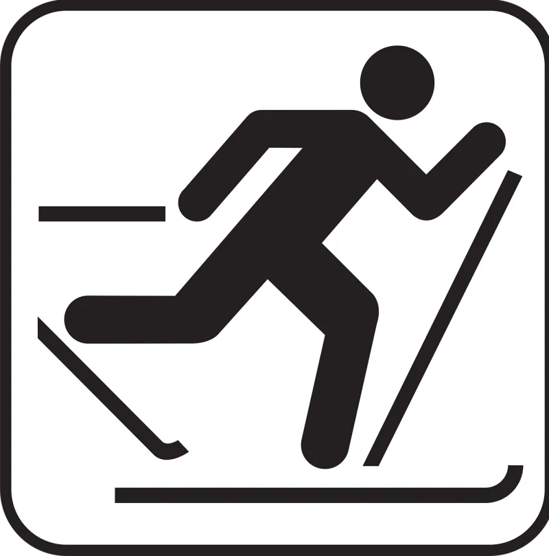 Cross-country skiing Skiing Winter sports Stickdatei – Sport