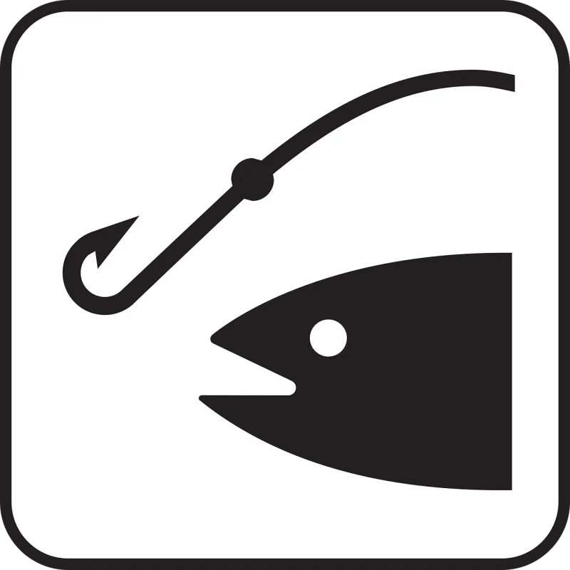 Fishing Angling Fishing-rod Stickdatei – Tiere