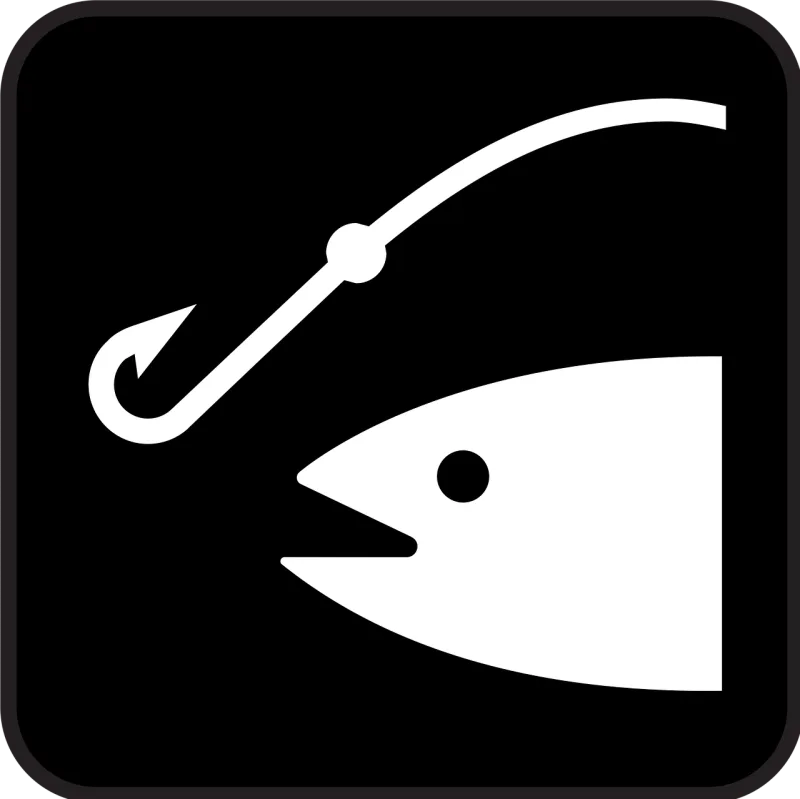 Fishing Angling Fishing-rod Stickdatei – Tiere