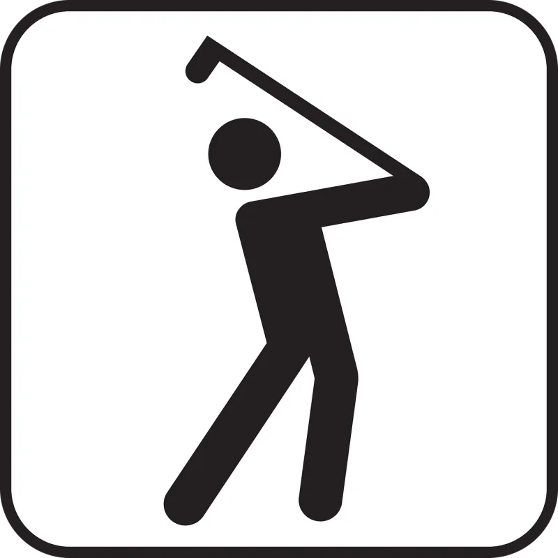 Golf Sports Golfing Stickdatei – Sport
