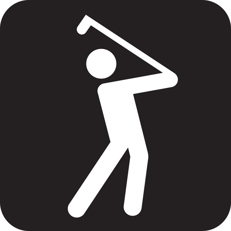 Golf Sports Golfing Stickdatei – Sport