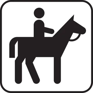 Riding Nature Horse Stickdatei