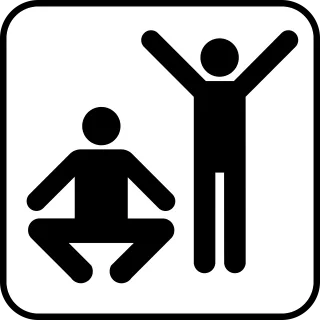 Exercises Fitness Stretching Stickdatei