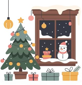 Christmas Tree Advent Stickdatei