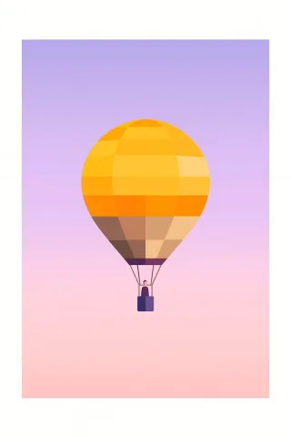Balloon Travel Adventure Stickdatei