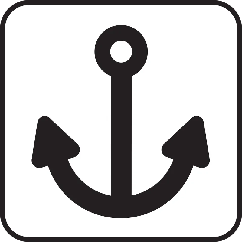 Anchor Harbor Ship Stickdatei – Fahrzeuge