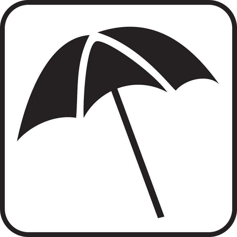 Parasol Sunshade Nature Stickdatei – Natur