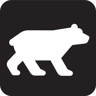 Bear Wildlife Animal Stickdatei