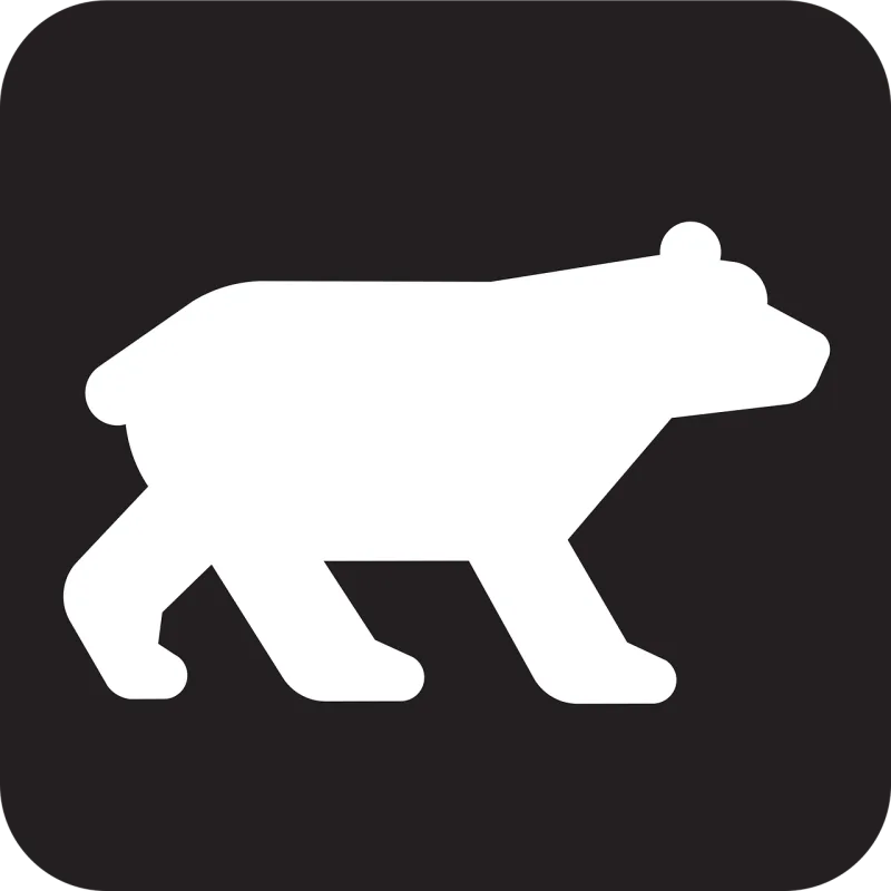 Bear Wildlife Animal Stickdatei – Tiere