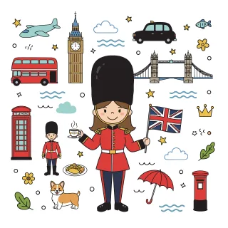 United kingdom British culture London Stickdatei – Fahrzeuge