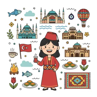 Turkish Turkish culture Istanbul Stickdatei
