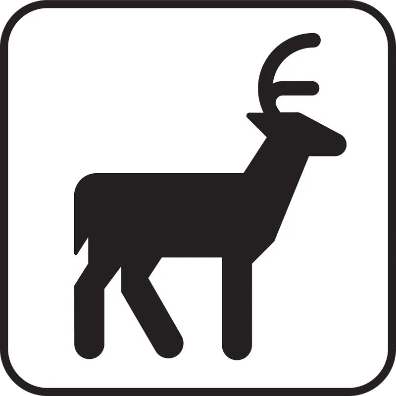 Deer Wildlife Nature Stickdatei – Weihnachten