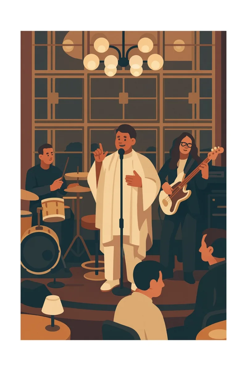 Jazz Music Band Stickdatei – Musik