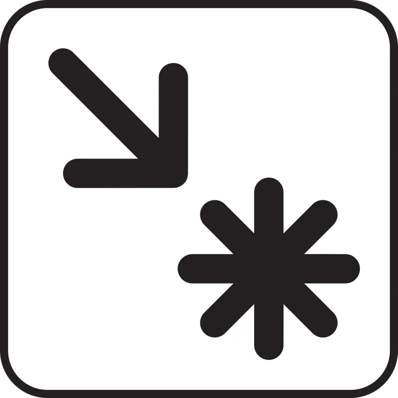 Point of interest Poi Arrow Stickdatei – Natur