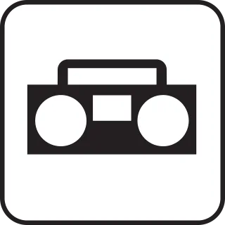 Music Sound Radio Stickdatei – Musik