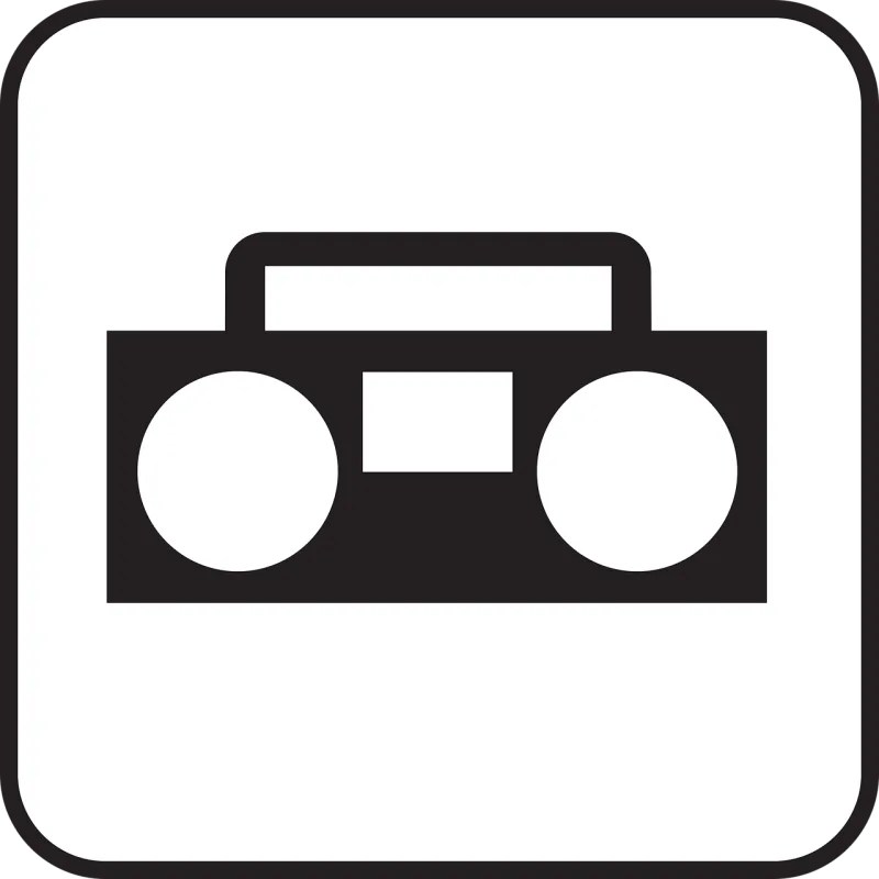 Music Sound Radio Stickdatei – Musik