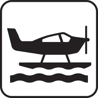 Waterplane Aeroboat Floatplane Stickdatei