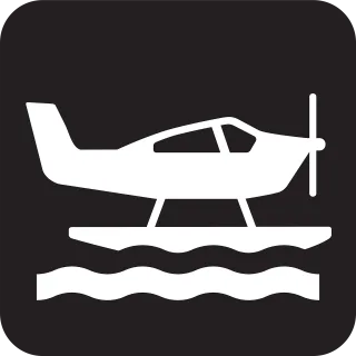 Waterplane Aeroboat Floatplane Stickdatei