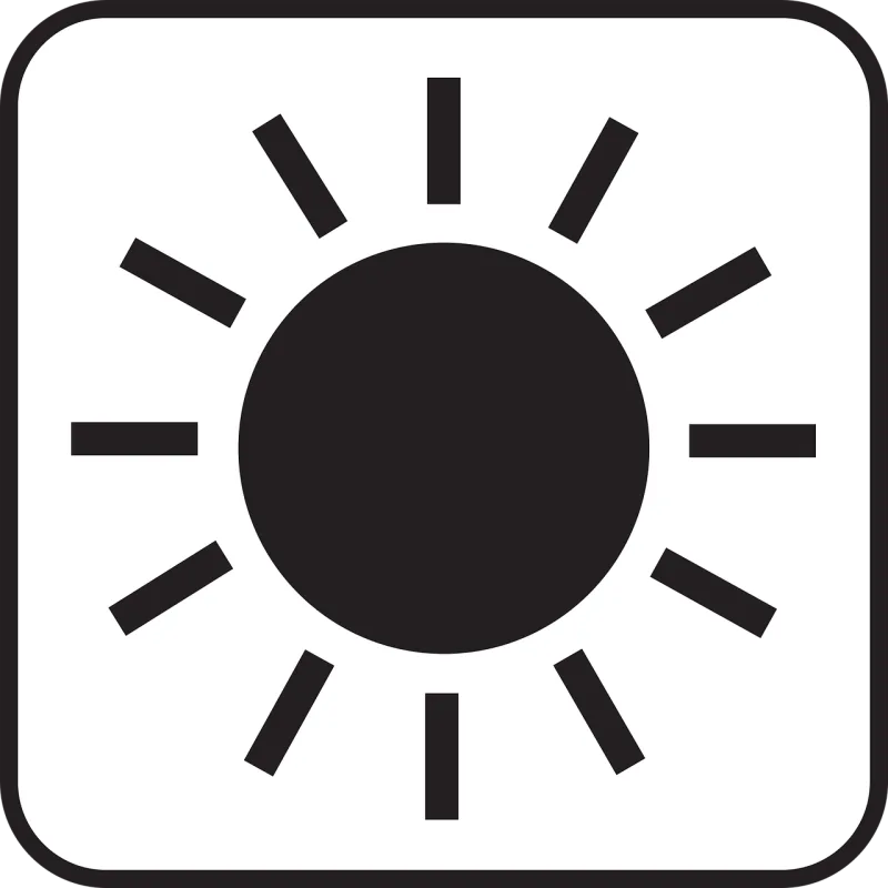 Sun Summer Sunlight Stickdatei – Natur