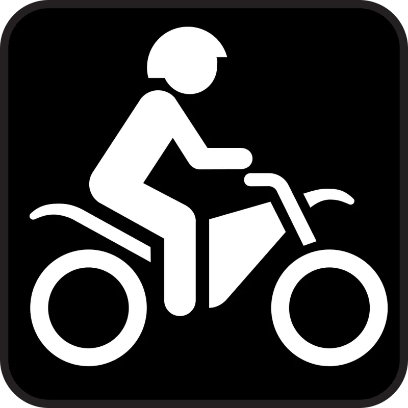 Motor scooter Motor-bike Scooter Stickdatei – Fahrzeuge