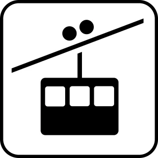 Cablecar Cableway Cable car Stickdatei – Sport
